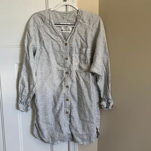 Not Perfect Linen Livorno Top, M/L